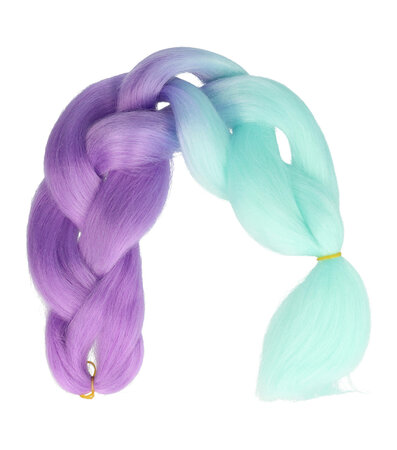 Jumbo Braids Hairextentions Color 60cm Blauw Paars