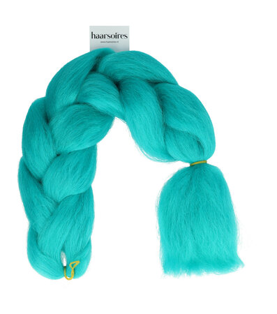 Jumbo Braids Hairextentions Color 60cm Aqua Blauw