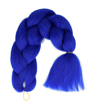 Jumbo Braids Hairextentions Color 60cm Cobalt Blauw